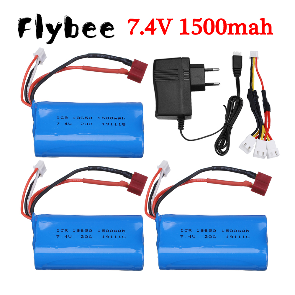 Drone Battery Li-Ion - 7.4V 1500Mah Li-ion Baterai 18650 2S