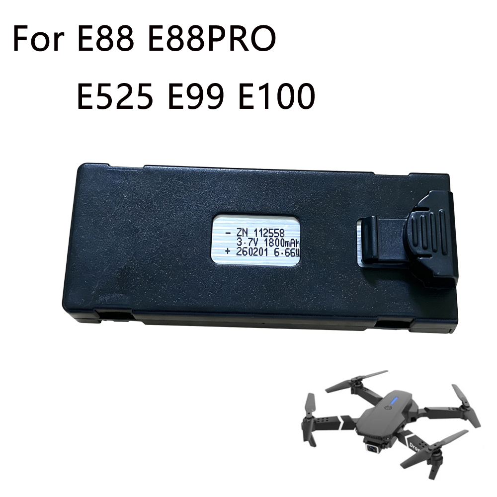Eachine Drone E58 - E88 baterai Drone 3.7V 1800mAh baterai