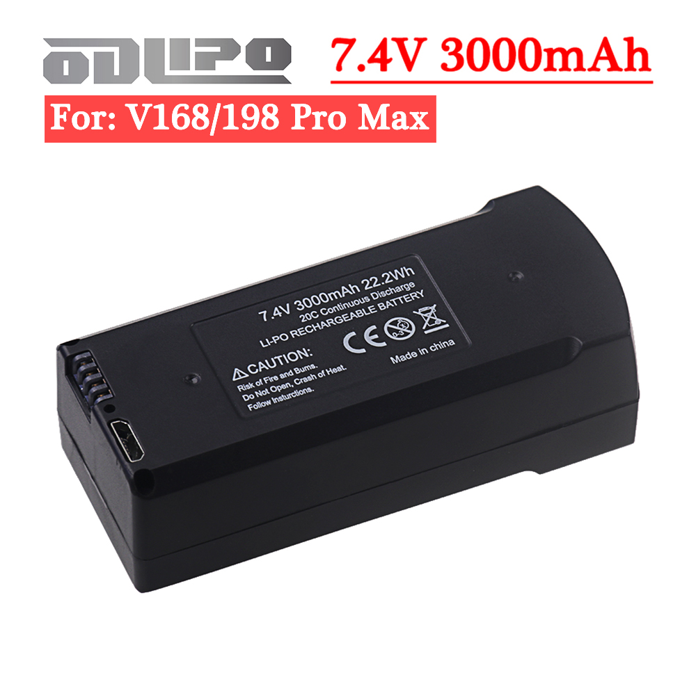 Eachine Drone E58 - Baterai Lipo Drone 7.4V 3000Mah Asli
