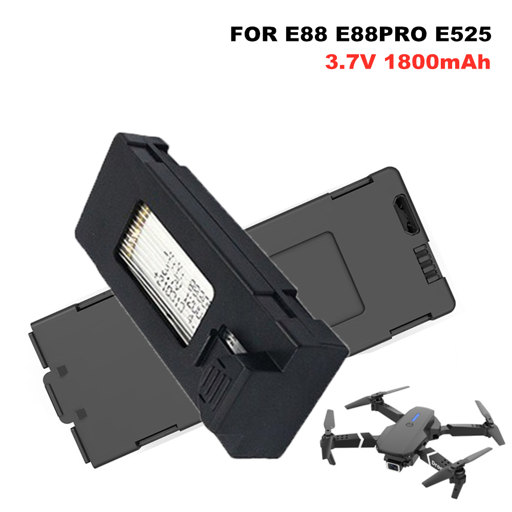 Eachine Drone E58 - E88 baterai Drone 3.7V 1800mAh baterai