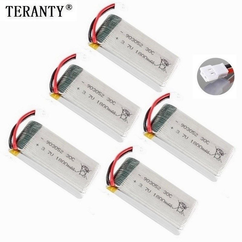 Eachine Drone E58 - Baterai Lipo 3.7v 1800mAh yang ditingkatkan
