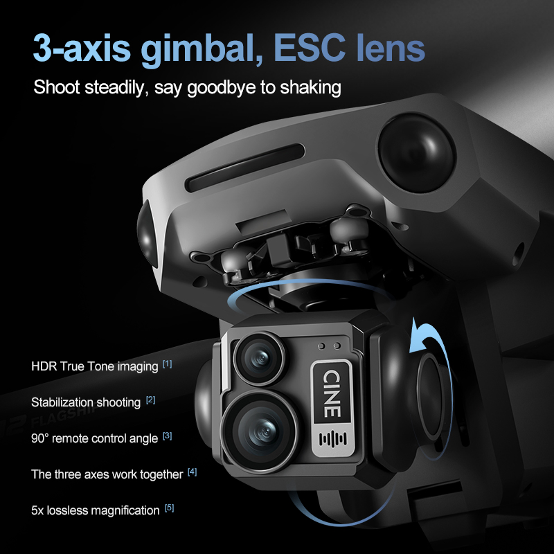 Drone RC Quadcopter 8K 3 Axis  - Drone Battery Box ulasan dan harga