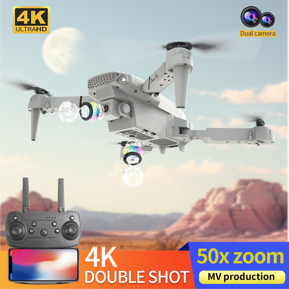 2026 BARU E88 Drone Profesiona - Eachine Drone E58 ulasan dan harga