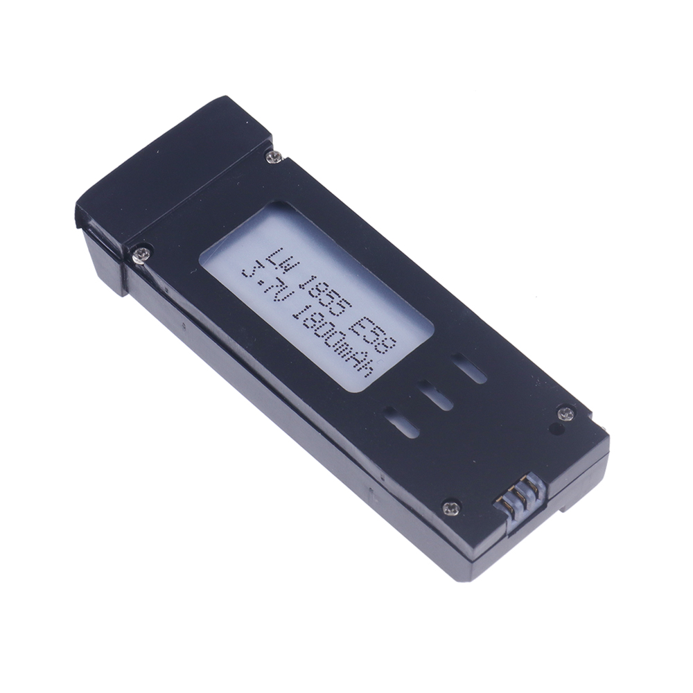 Drone RC 3.7V 1800mAh baterai  - Eachine Drone E58 ulasan dan harga