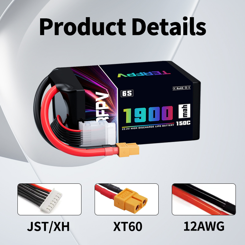 1/2Pcs Baterai TERFPV Lipo 6S  - Drone Battery 6S ulasan dan harga
