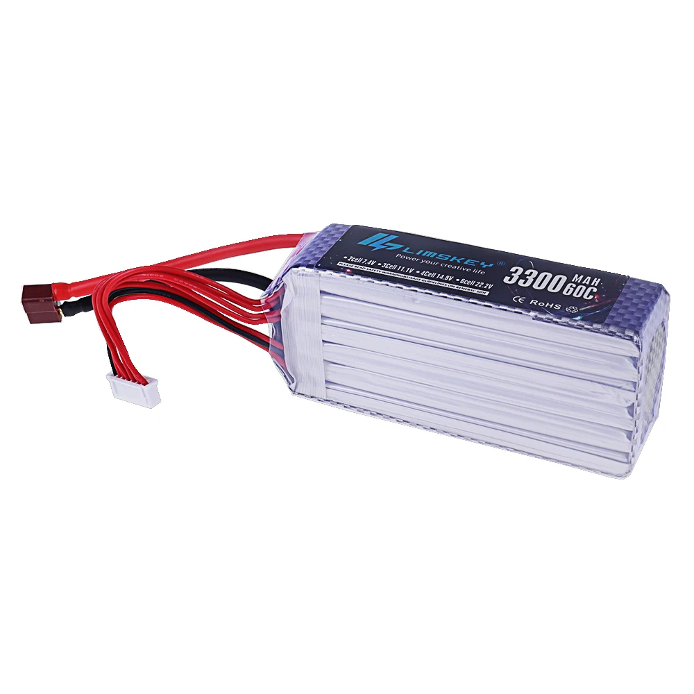 Baterai Lipo 3300mah 22.2V 60C - Drone Battery 6S ulasan dan harga