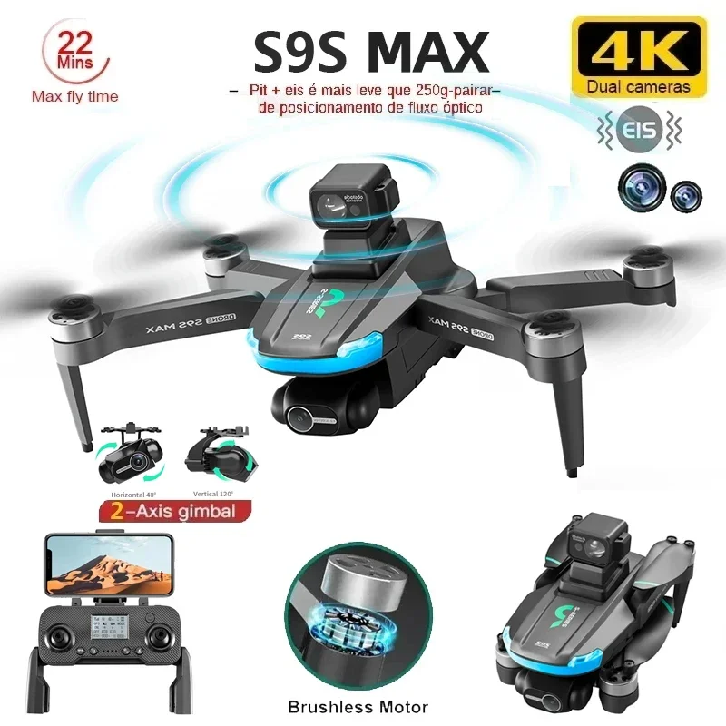 Drone MINI S9S MAX Baru 4K 2 S - Drone Battery Case ulasan dan harga