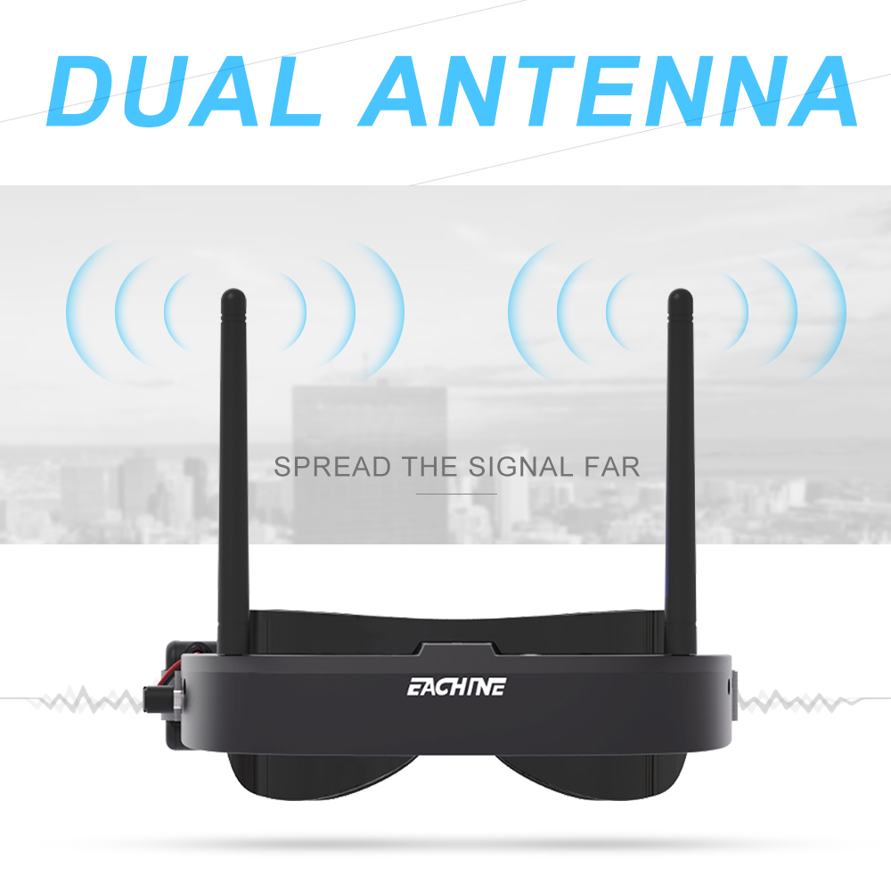 Eachine kacamata FPV EV100, ca - Drone Battery Case ulasan dan harga