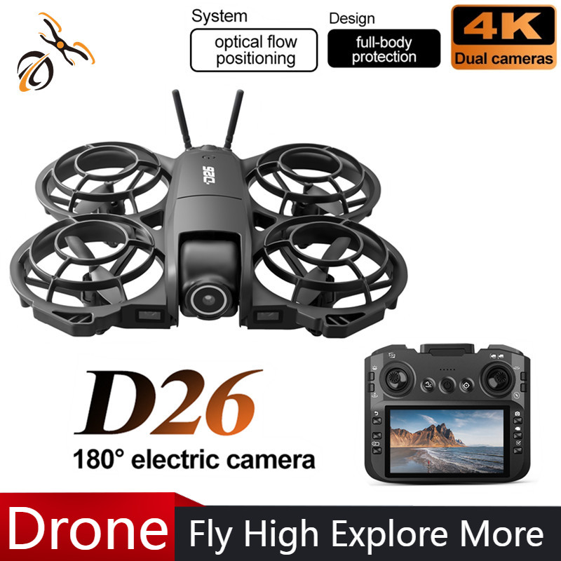 Drone D26 4K Aerial HD 180 °   - Drone Battery Balance Charger ulasan dan harga