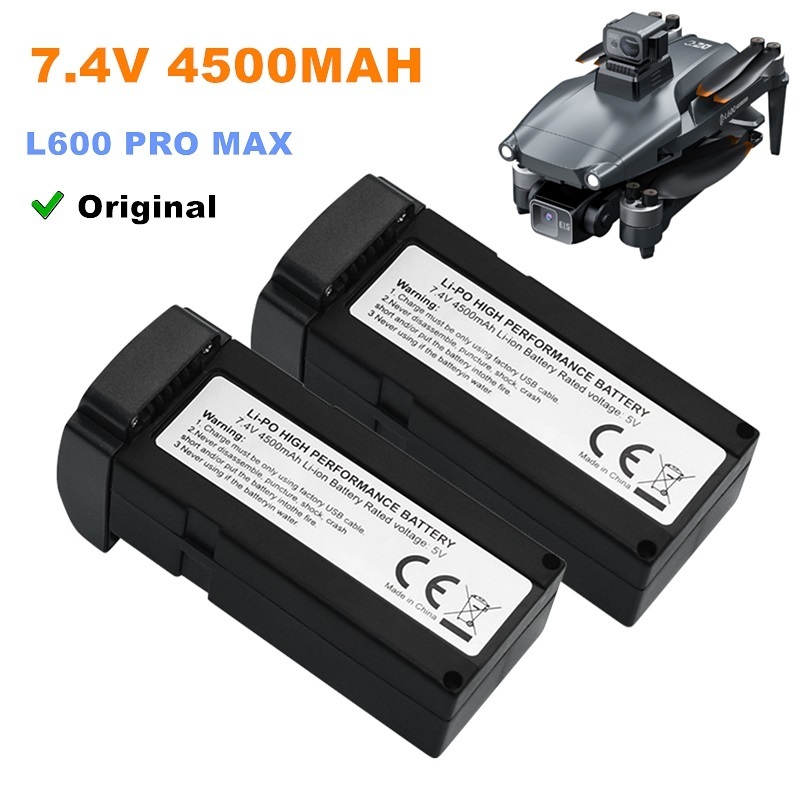 Baterai LI-PO 7.4V 4500Mah L60 - Eachine Drone E58 ulasan dan harga