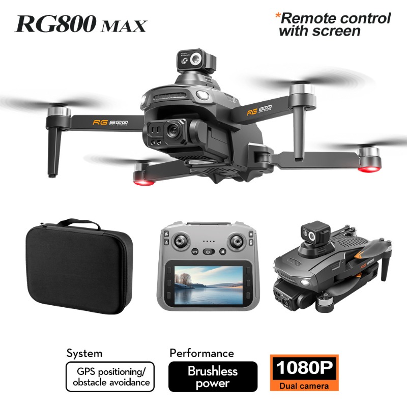 Drone RG800 MAX Baru Kamera HD - Drone Battery Box ulasan dan harga