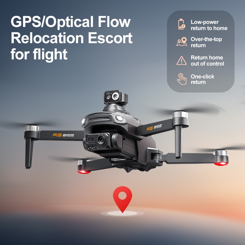 Drone RG800 MAX Baru Kamera HD - Drone Battery Box ulasan dan harga