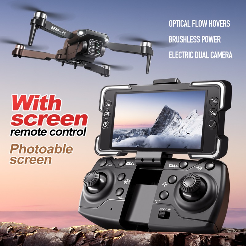 Drone Kamera M10 dengan Remote - Drone Battery Box ulasan dan harga
