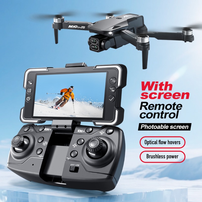 Drone Kamera M10 dengan Remote - Drone Battery Box ulasan dan harga