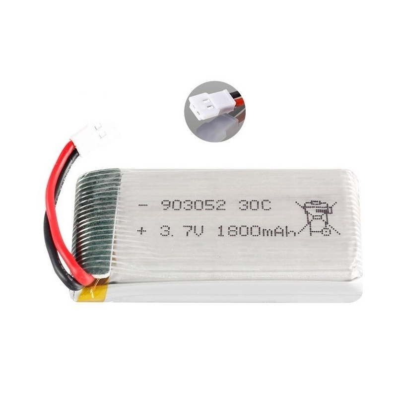 Baterai Lipo 3.7v 1800mAh yang - Eachine Drone E58 ulasan dan harga