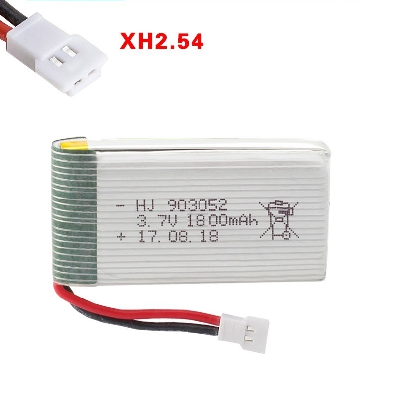 Baterai Lipo 3.7v 1800mAh yang - Eachine Drone E58 ulasan dan harga